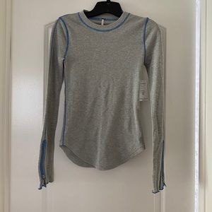 Free People - Zip It Cuff Thermal Long Sleeve